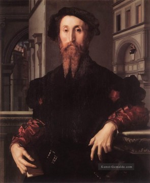  e - Porträt von Bartolomeo Panciatichi Florenz Agnolo Bronzino